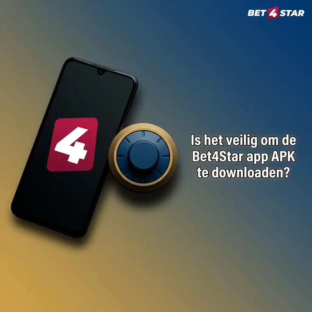 Bet4Star app APK met SSL-beveiliging en officiële goklicentie; download alleen via de officiële pagina.
