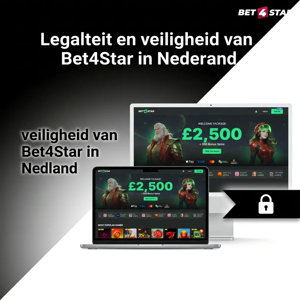 Bet4Star in Nederland: goklicentie, KYC-controles, versleutelde data, privacybeleid en tools voor verantwoord spelen